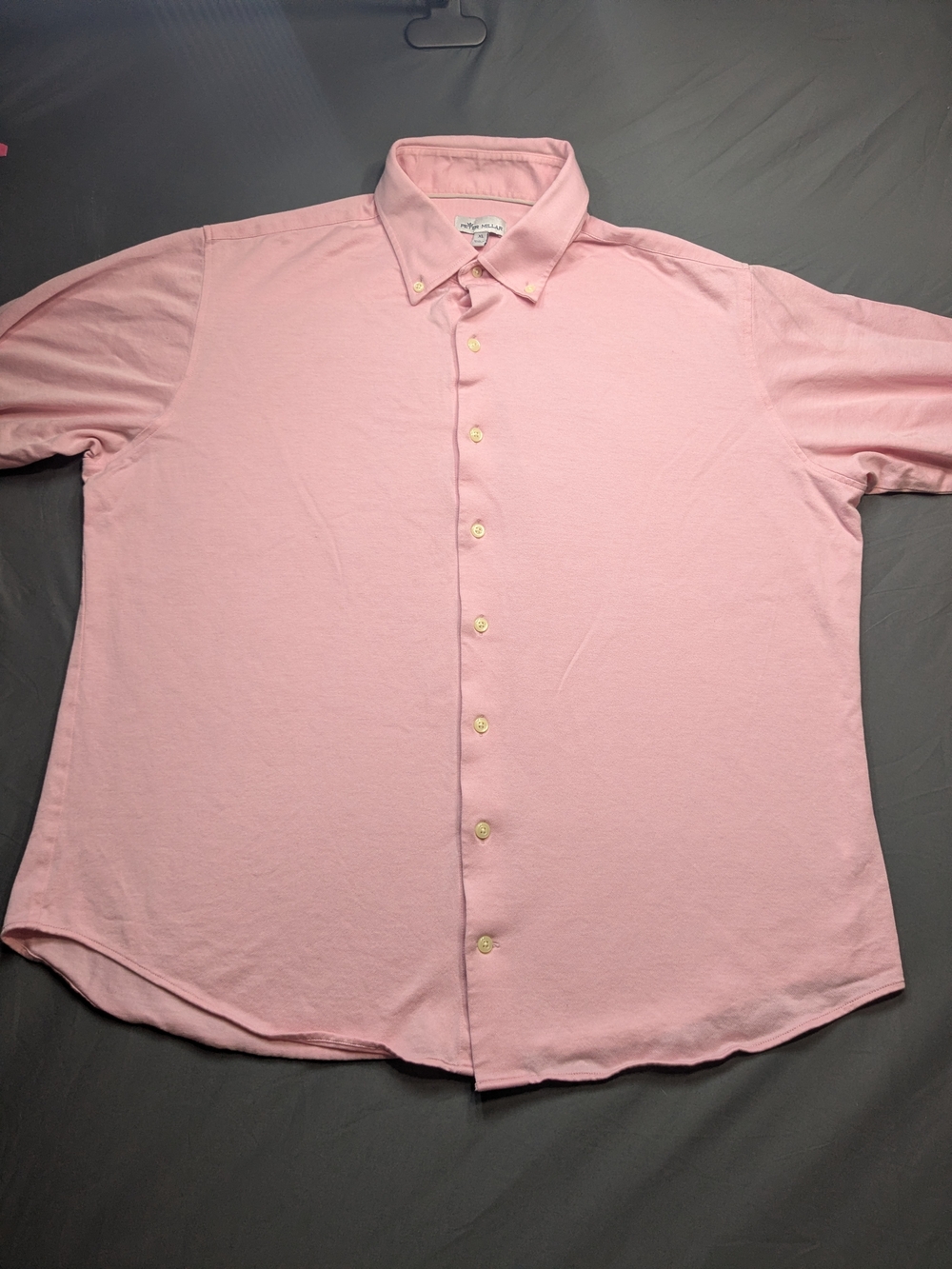 Peter Millar Men's Pastel Pink Button-Down Shirt